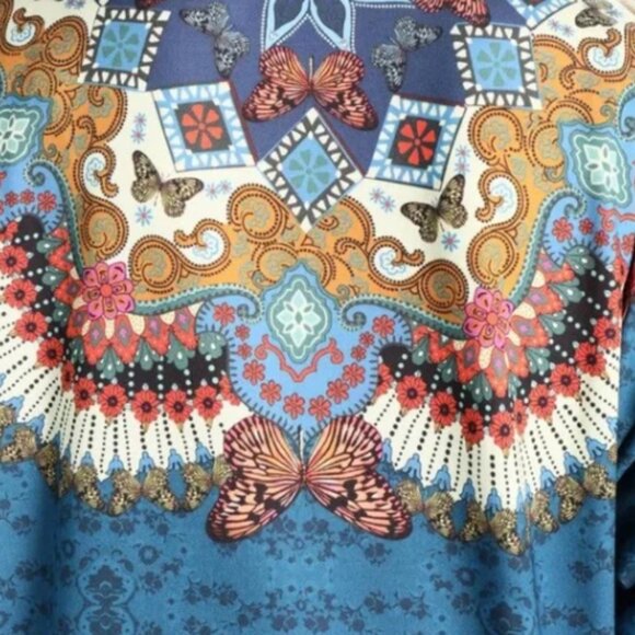 Adidas Original X Farm Rio borbomix butterfly sweatshirt size S - Picture 2 of 4